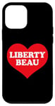 Coque pour iPhone 12 mini J'aime Liberty Beau, j'aime Liberty Beau Custom