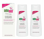 200ml x 2 Sebamed All Hair Types Shampoo Everyday for and Sensitive Scalp