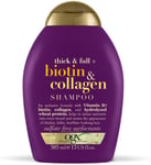 OGX Biotin & Collagen Hair Thickening Sulfate Free Shampoo, 385 ml