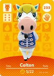 Colton - Nintendo Animal Crossing Happy Home Designer Amiibo Card - 233