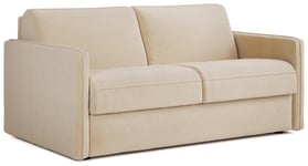 Jay-Be Slim Fabric 3 Seater Sofa Bed - Cream