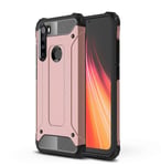 NOKOER Case Protector for Motorola Moto G 5G Plus, Hybrid Armor Cover, TPU + PC Dual Layer Phone Case [Shockproof] [Anti-Fingerprint] [Dust-Proof] Ultra-Thin - Rose gold