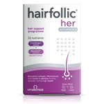 Vitabiotics Hairfollic Her Advanced - Dual Pack 30 Tabs + 30 Caps UK