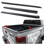 Ford Ranger Raptor Bagklapdæksel, Beskyttelse til For- og Bagende, Nem Installation, 3 stk sæt