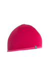 Icebreaker Merino Unisex's Pocket Hat Winter Wool Beanie, Electron Pink/Tempo, One Size