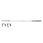 DKN 7ft Olympic Chrome Barbell Bar with Collars