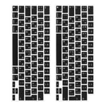 2Pcs Russian Keyboard Membrane Fit for Apple Notebook Pros 2021 A2442/A2485
