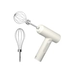 Viitech Milk Frothers Electric USB with 2 Stirring Rods, Automatic Coffee Frother, Electric Whisk, Stainless Steel, Cream Mixer Handheld, Butter Stirrer, Kitchen Cooking Tools