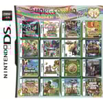 3DS NDS spelkort kombinerat kort 520 i 1 NDS kombinerat kort NDS kassett 208/482 IN1 208 i 01