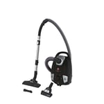 Hoover Cylinder Vacuum Cleaner Bagged, H-Energy 300 with HEPA Filter, Long Reach, Pet Tool, Black [HE320PET]