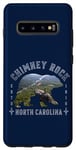 Coque pour Galaxy S10+ NC Black Bear Cheminée Rock State Park Skyline Caroline du Nord