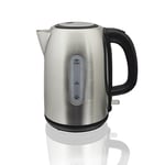 STATUS New York Kettle | Electric Cordless Kettle | Stainless Steel with Swivel Base | 1.7 Litre | NEWYORKKETTLE