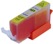 Kompatibel med Canon Pixma iP4600 bläckpatron, 11.6ml, gul