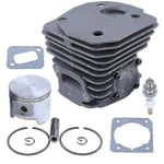 45mm cylindersats för Jonsered Cs2141 Cs2145 Cs2149 Cs2150 Cs2152 Cs2153 såg