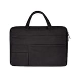 ZYDP Women's Laptop Notebook Handbag Briefcase Satchel SchoolBag Tablet Case (Color : Black, Size : 11.6 inches)