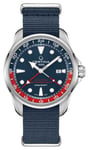 Certina C0324291804100 DS Action GMT | Blue Fabric Strap | Watch