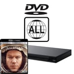 Sony Blu-ray Player UBP-X800 MultiRegion for DVD inc The Martian 4K UHD