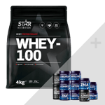 Whey-100, 4 kg + Bonus Product!