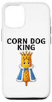 Coque pour iPhone 15 Corn Dog King