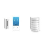 Netatmo Module Additionnel Intérieur pour Station Météo & Abri pour Module Extérieur - Intelligente Connectée WiFi