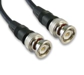 0.5 Metre BNC to BNC Cable - / 75ohms Coax Cable /Video, CCTV etc / 1/2 Metre BY CABLES 4 ALL