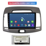 XXRUG Android 8.1 Car Stereo GPS Navigation system for Hyundai Elantra Avante 2007-2011 Bluetooth Mirror Link SWC FM AM AUX USB BT DVR DVD Player