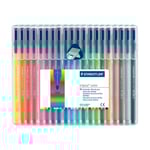 STAEDTLER triplus color - fiberspetspenna - blandfärger (paket om 20)