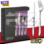 VINERS TABAC 18/0 16 PIECES STAINLESS STEEL CUTLERY SET IN GIFT BOX