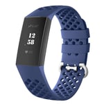 Fitbit Charge 3 Sport Silicone Strap Navy