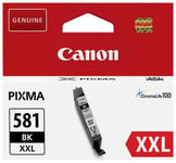 Genuine Canon CLI-581XXL BK Black Ink Cartridge for Pixma TR7550 TS8150 TR8550