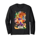 Spyro Reignited Trilogy Mighty Dragon Warrior Game Poster Long Sleeve T-Shirt