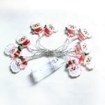 1,5 m 10 LED-lampor Santa Claus String Light Dekorativ - Tomtar