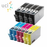 10 Ink Uci Brand Fits For Hp 364 Xl Photosmart 5510 5515 5520 5524 C6380 Printer