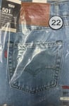 Levis® 501 Mens Denim Jeans Original Fit bottoms Straight Leg Pants Jean 32x32