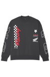 FOX Honda Oversized Pullover Crew Tröja Dark Shadow""