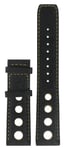 Tissot Klockarmband PRS516 / T91142851A Läder Svart 20mm