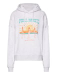 O'neill Beach Vintage Hoodie Tops Sweat-shirts & Hoodies Hoodies White O'neill