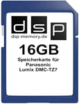 Carte mémoire 16 Go pour Panasonic Lumix DMC-TZ7