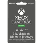Microsoft Xbox Game Pass Ultimate, 3 månader