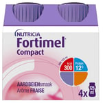 Fortimel Compact Fraise 4x125 ml solution(s) buvable(s)
