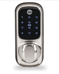 NEW YALE SMART LIVING KEYLESS CONNECTED SMART LOCK - CHROME NEW BOXED