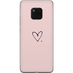 Huawei Mate 20 Pro Gennemsigtigt Telefoncover Hjärta.