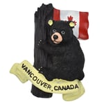 Hongma Fridge Magnet Canada Flag Bear Fridge Magnet Refrigerator Magnets Stickers Tourist Travel Souvenir Fridge Craft