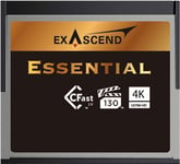 EXASCEND Carte CFast 2.0 2568GB R550/W530 Essential Serie