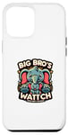 Coque pour iPhone 14 Plus Big Bro's Watch Funny Sibling Cartoon Style Elephants S12