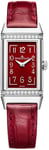 Jaeger LeCoultre 3288560 Reverso Punainen/Nahka