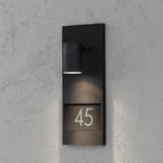 Konstsmide Vägglampa Modena. Svart