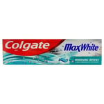 3 x Colgate Max White Crystal Mint Gel Toothpaste 100ml