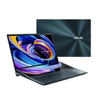 ASUS ZenBook Pro Duo 15 OLED UX582ZW-H2035W - Ultra HD (Intel Core i7-12700H, 16 Go RAM, 1 to SSD, RTX 3070 Ti 8 Go, Windows 11 Home) Bleu Ciel