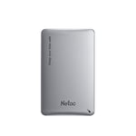 Netac Boîtier en Aluminium pour 2.5 SATA, Interface USB 3.0, câble USB C vers C, WH12
